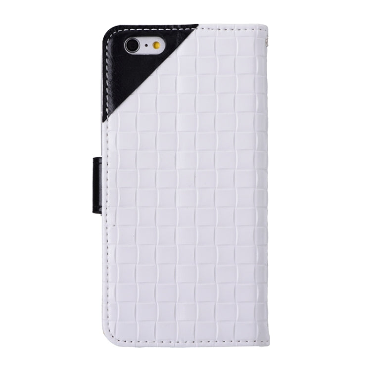 Woven Texture Horizontal Flip Leather Case with Card Slots & Wallet & Holder for iPhone 6 & 6S