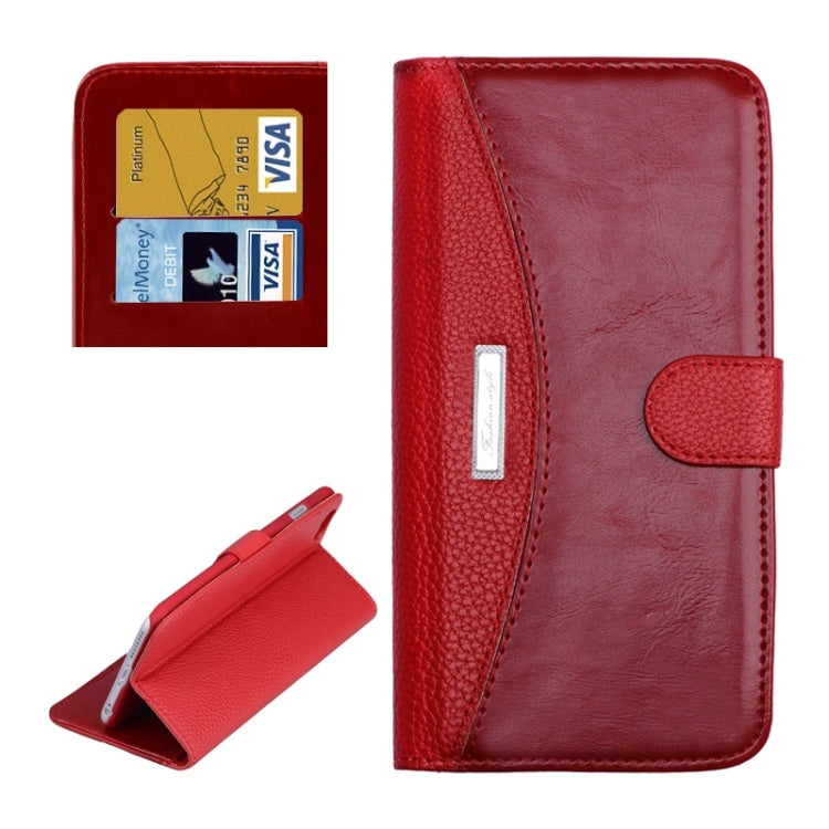 Litchi Texture Horizontal Flip Leather Case with Card Slots & Wallet & Holder for iPhone 6 & 6S