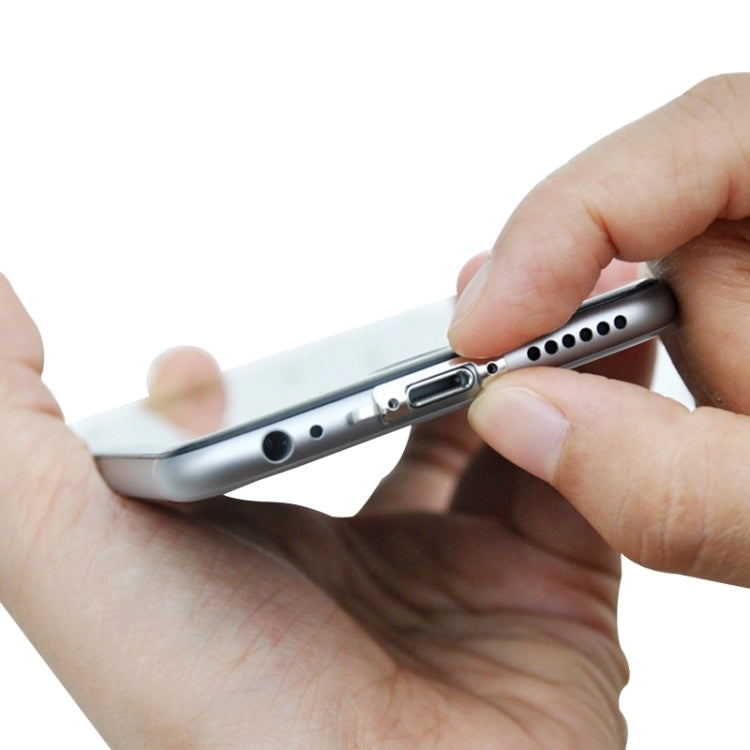 For iPhone 6 & 6 Plus Stainless Steel Material Lanyard Hanger with Screwdriver