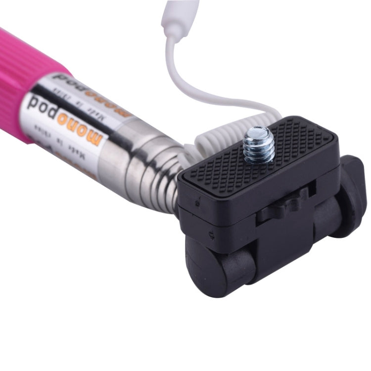 Portable Monopod Extendable Handheld Holder Selfie Stick, Max Length: 101.4cm, For iPad, iPhone, Galaxy, Huawei, Xiaomi, LG, HTC and Other Smart Phones