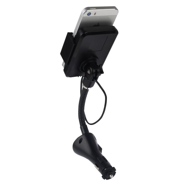 Universal 3.5mm Plug Car Charger Holder Music LCD FM Radio Broad Handsfree Transmitter for iPhone 6 & 6 Plus / iPhone 5S & 5C / Samsung / HTC