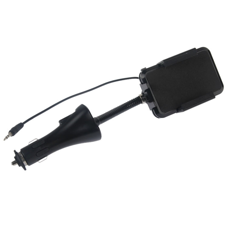 Universal 3.5mm Plug Car Charger Holder Music LCD FM Radio Broad Handsfree Transmitter for iPhone 6 & 6 Plus / iPhone 5S & 5C / Samsung / HTC