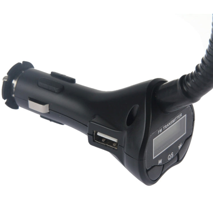 Universal 3.5mm Plug Car Charger Holder Music LCD FM Radio Broad Handsfree Transmitter for iPhone 6 & 6 Plus / iPhone 5S & 5C / Samsung / HTC