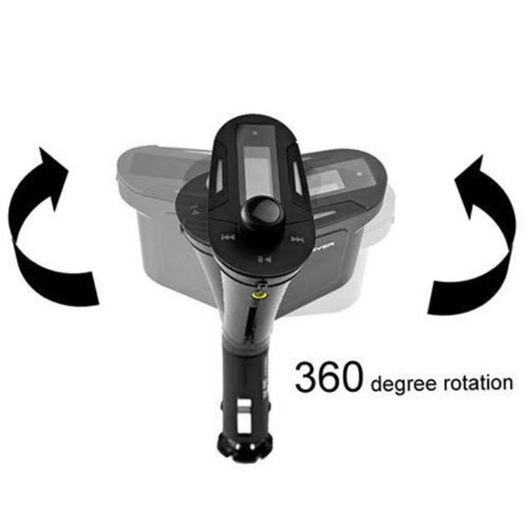 Car MP3 Player Wireless FM Transmitter with Remote Control and 1.1 inch Screen, Support USB and SD / MMC Card Slot