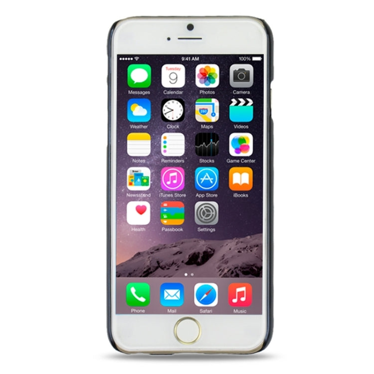 Num 6 Pattern Ultra-thin Plating Skinning Protective Hard Case for iPhone 6 & 6S