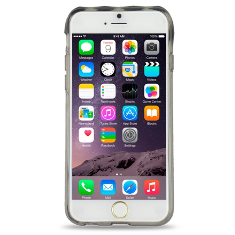 Fan Texture Diamond-encrusted TPU Case for iPhone 6 & 6S