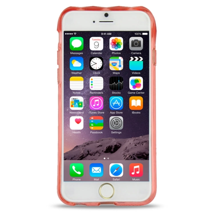 Fan Texture Diamond-encrusted TPU Case for iPhone 6 & 6S