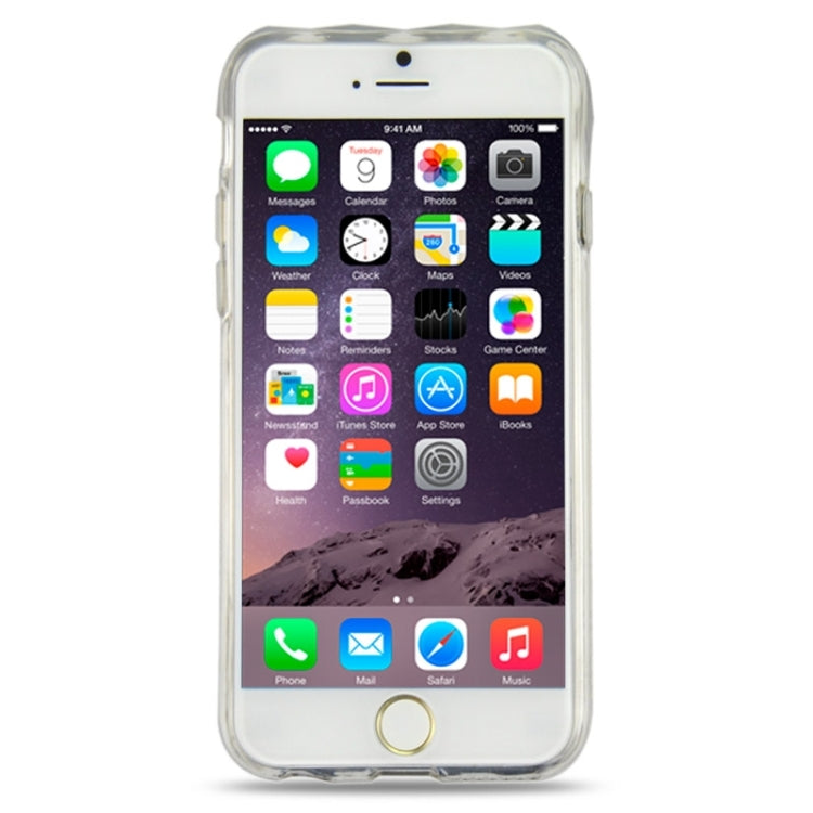 Fan Texture Diamond-encrusted TPU Case for iPhone 6 & 6S