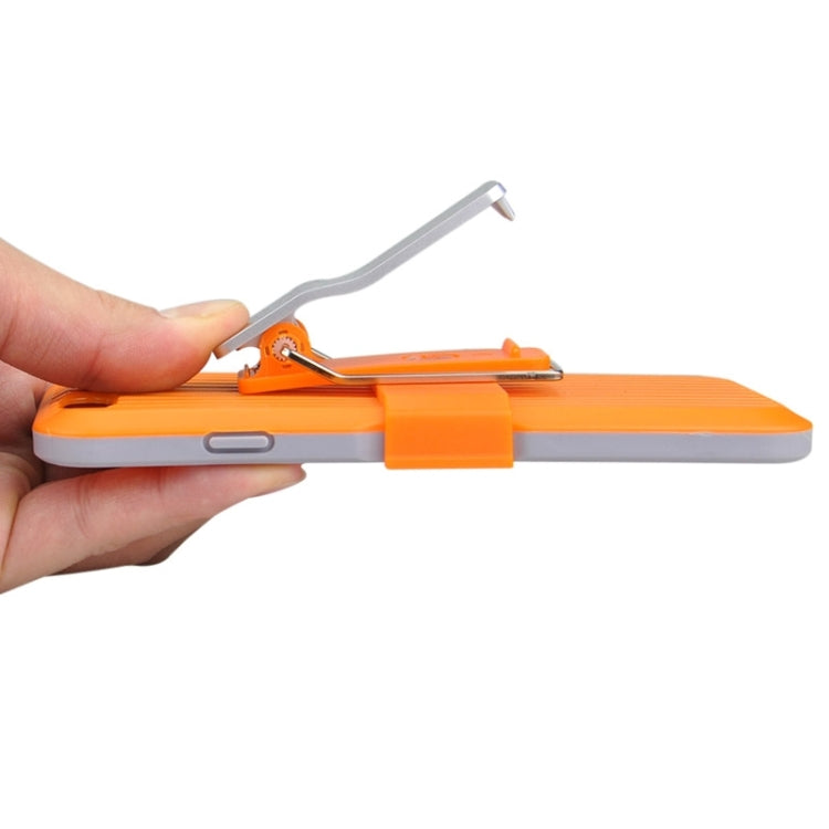 Plastic and TPU Combination Case with Rotatable Clip and Holder for iPhone 6 & 6S