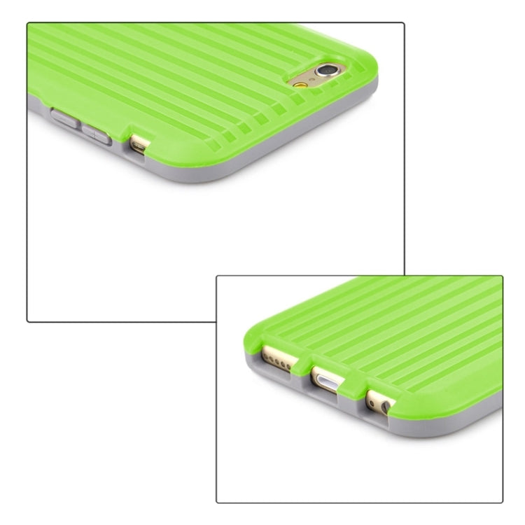 Plastic and TPU Combination Case with Rotatable Clip and Holder for iPhone 6 & 6S