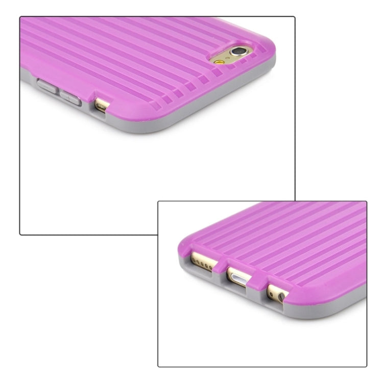Plastic and TPU Combination Case with Rotatable Clip and Holder for iPhone 6 & 6S