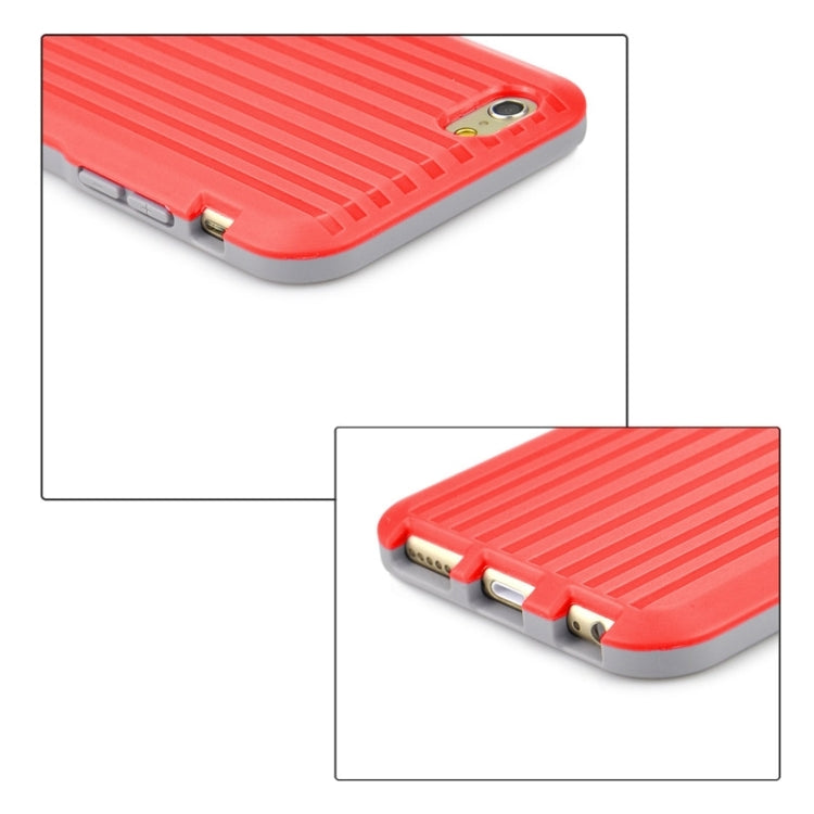 Plastic and TPU Combination Case with Rotatable Clip and Holder for iPhone 6 & 6S
