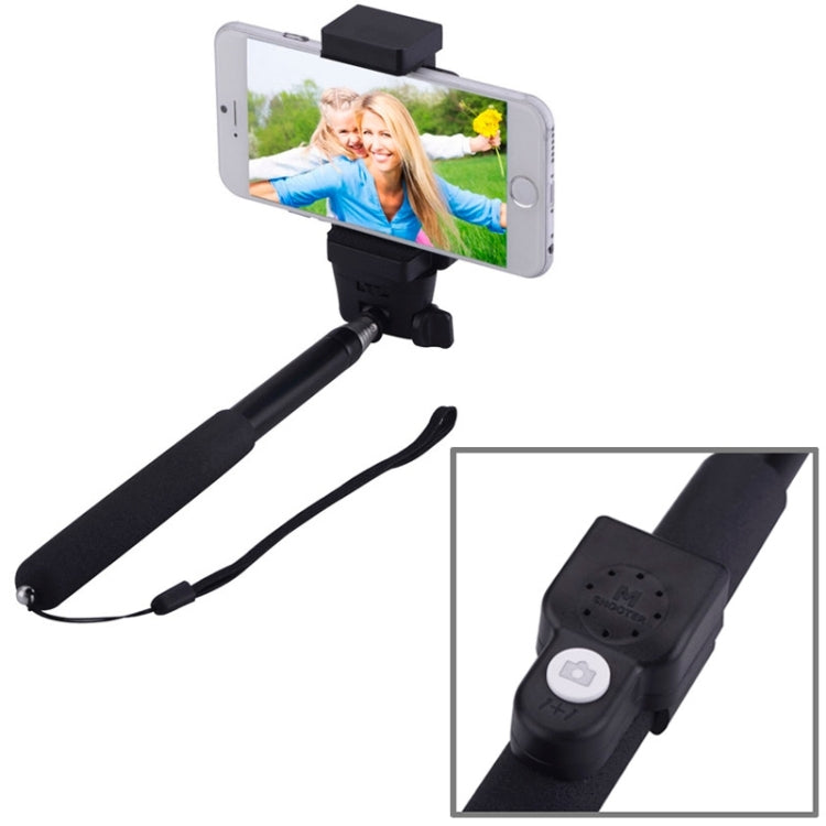 1+1 M Shooter Portable Wireless Mobile Phone Self Timer Monopod, Length: 26cm-97cm