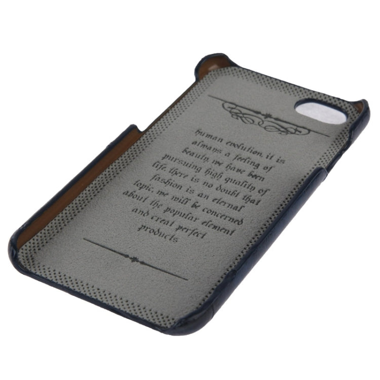 Deluxe Retro PU Leather Back Cover Case with Card Slots with Fashion Logo for iPhone 6 & 6S
