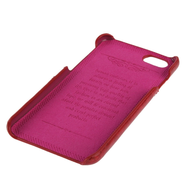 Deluxe Retro PU Leather Back Cover Case with Card Slots with Fashion Logo for iPhone 6 & 6S