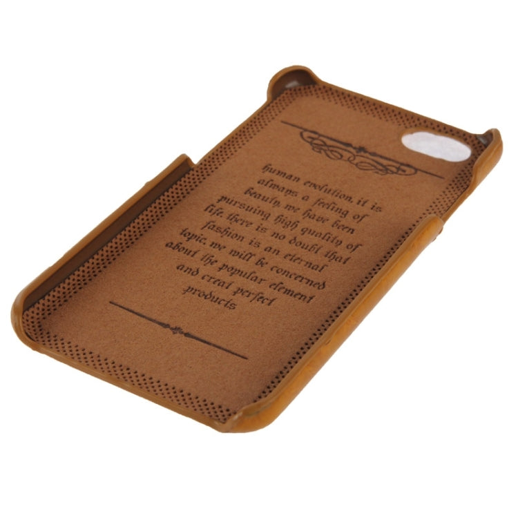Deluxe Retro PU Leather Back Cover Case with Card Slots with Fashion Logo for iPhone 6 & 6S
