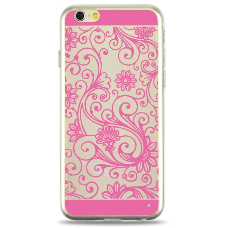 Ultra-thin Flower Pattern Soft TPU Protective Case for iPhone 6 & 6S