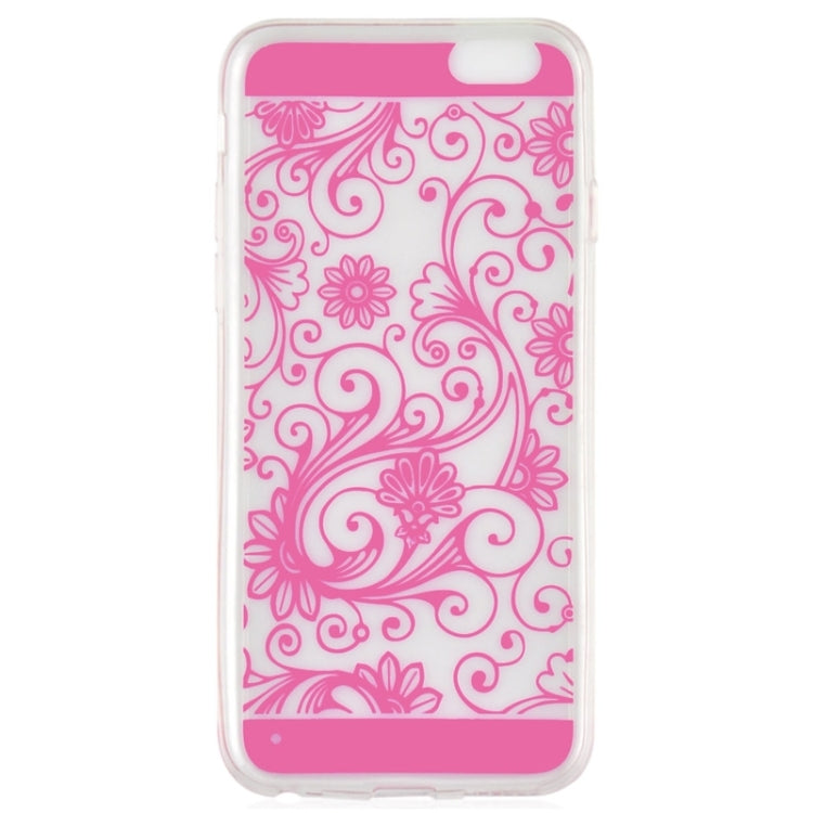 Ultra-thin Flower Pattern Soft TPU Protective Case for iPhone 6 & 6S