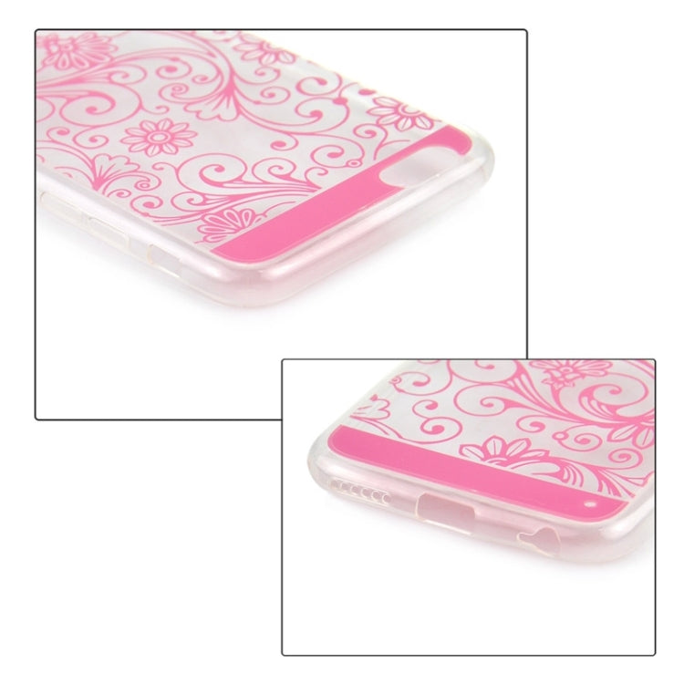 Ultra-thin Flower Pattern Soft TPU Protective Case for iPhone 6 & 6S