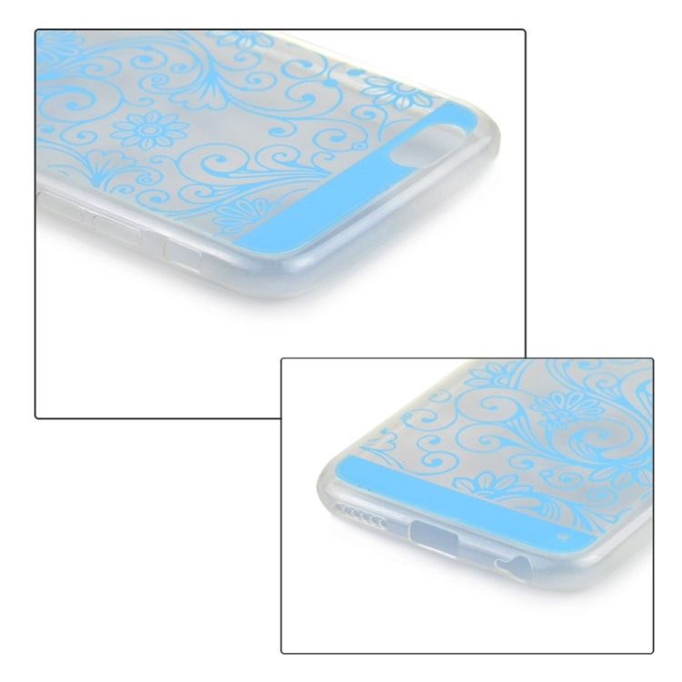 Ultra-thin Flower Pattern Soft TPU Protective Case for iPhone 6 & 6S