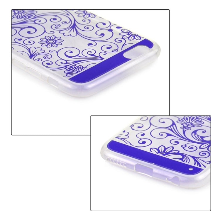 Ultra-thin Flower Pattern Soft TPU Protective Case for iPhone 6 & 6S