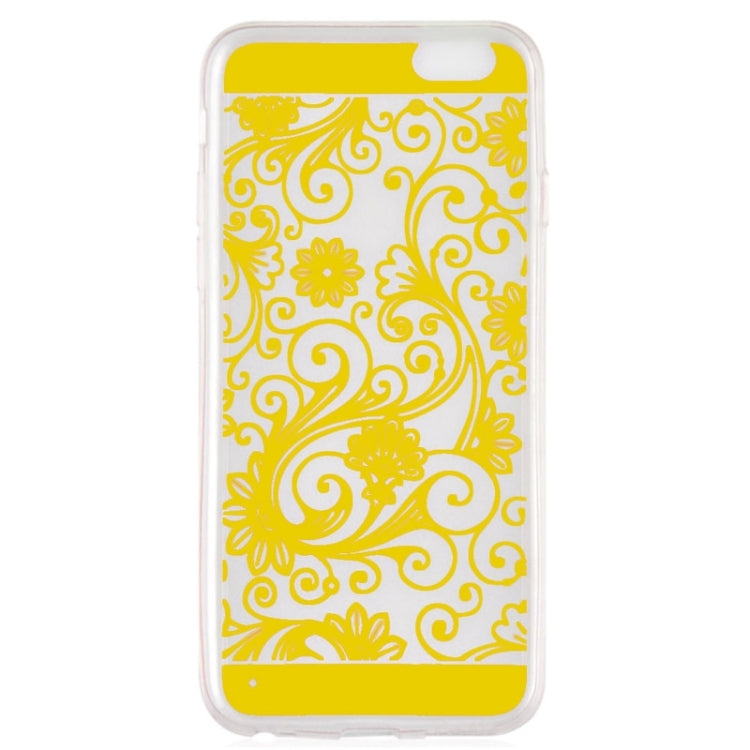 Ultra-thin Flower Pattern Soft TPU Protective Case for iPhone 6 & 6S