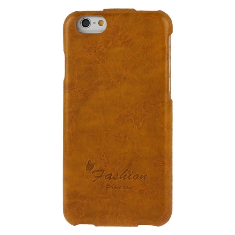 Deluxe Retro Flip PU Leather Case with Fashion Logo for iPhone 6 & 6S