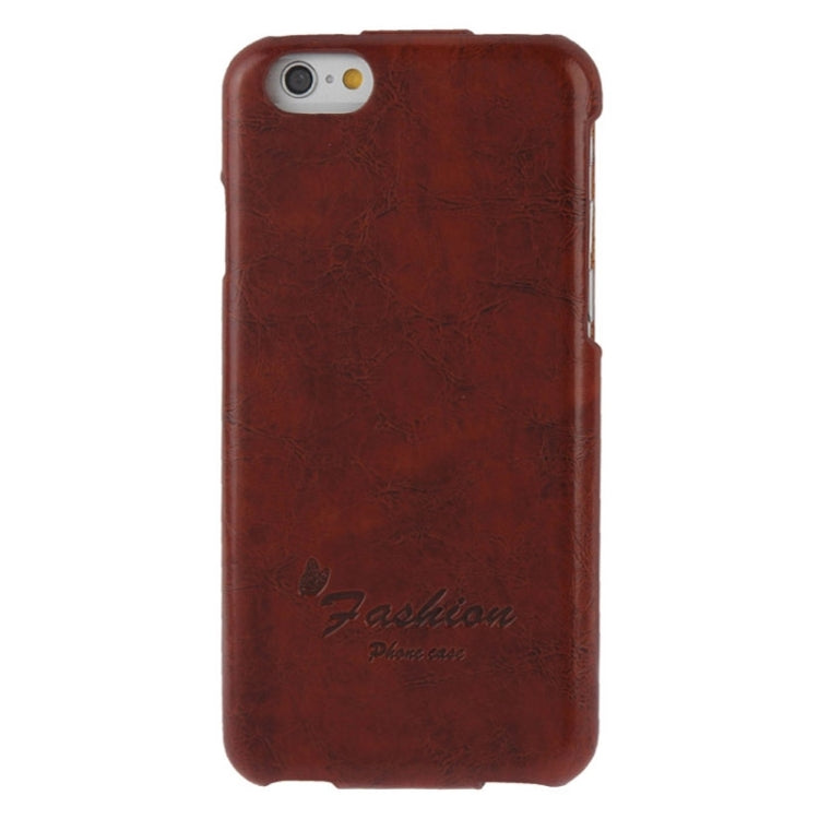 Deluxe Retro Flip PU Leather Case with Fashion Logo for iPhone 6 & 6S