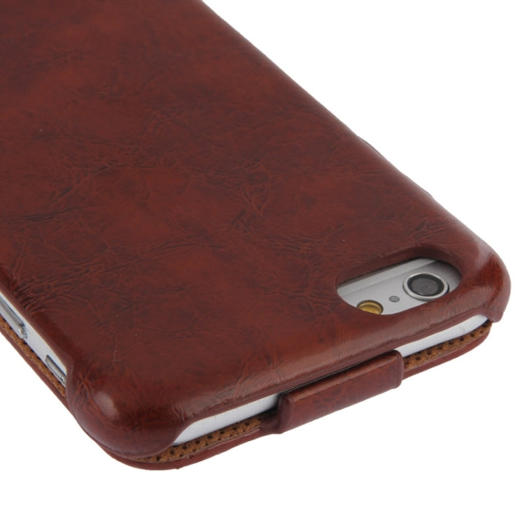 Deluxe Retro Flip PU Leather Case with Fashion Logo for iPhone 6 & 6S