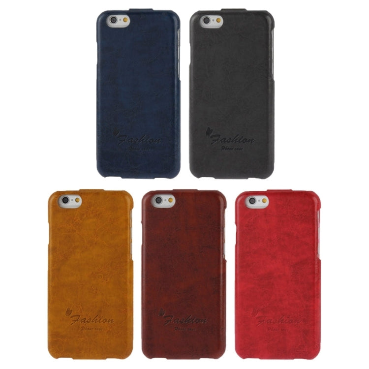 Deluxe Retro Flip PU Leather Case with Fashion Logo for iPhone 6 & 6S