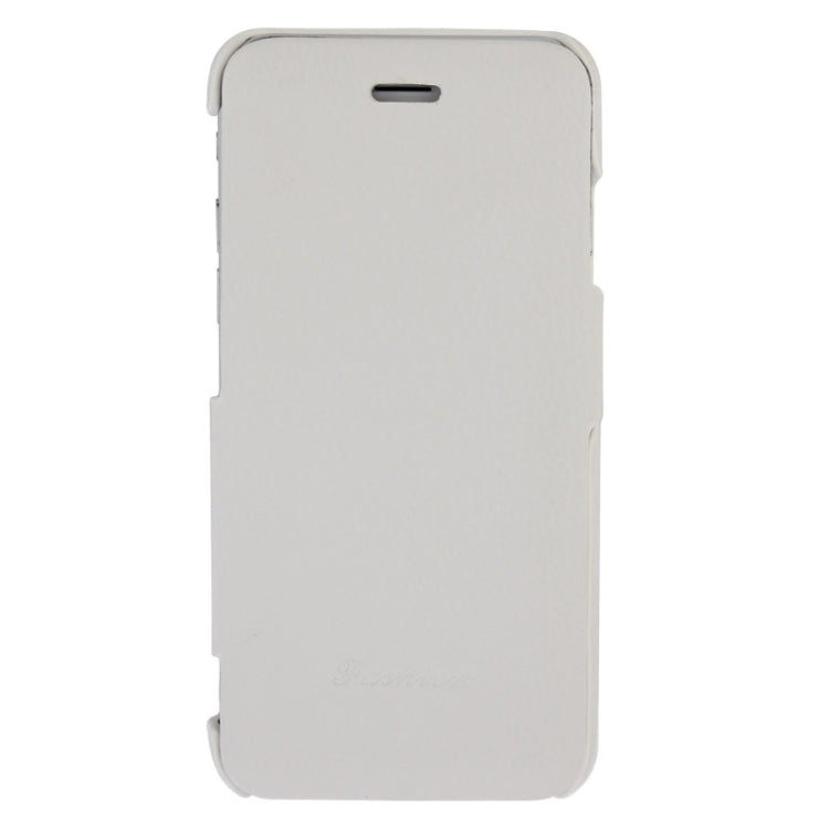 Litchi Texture Horizontal Flip Leather Case with Fashion Logo for iPhone 6