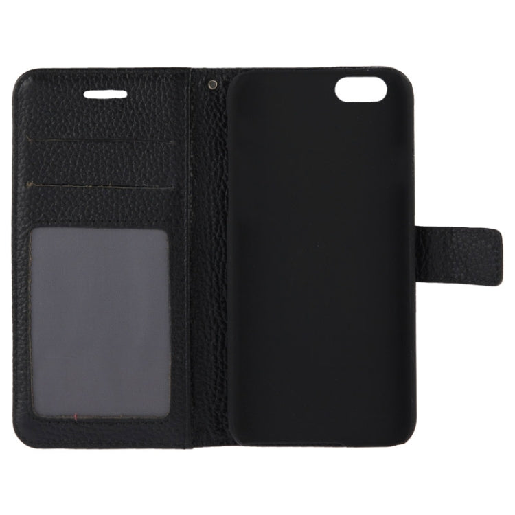 Litchi Texture Magnetic Leather Case with Holder & Card Slots & Wallet for iPhone 6
