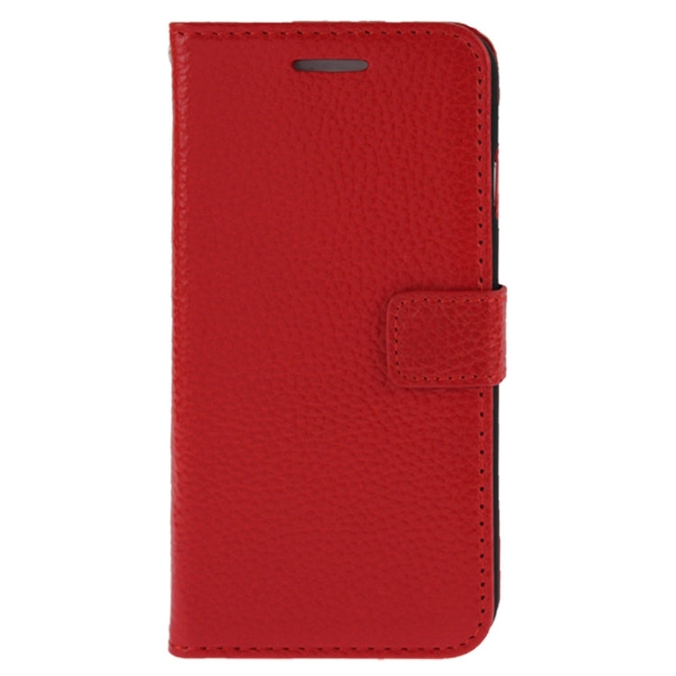 Litchi Texture Magnetic Leather Case with Holder & Card Slots & Wallet for iPhone 6