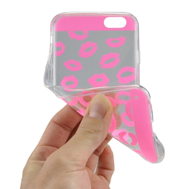 Ultrathin Sexy Lips Pattern TPU Protective Case for iPhone 6 & 6S