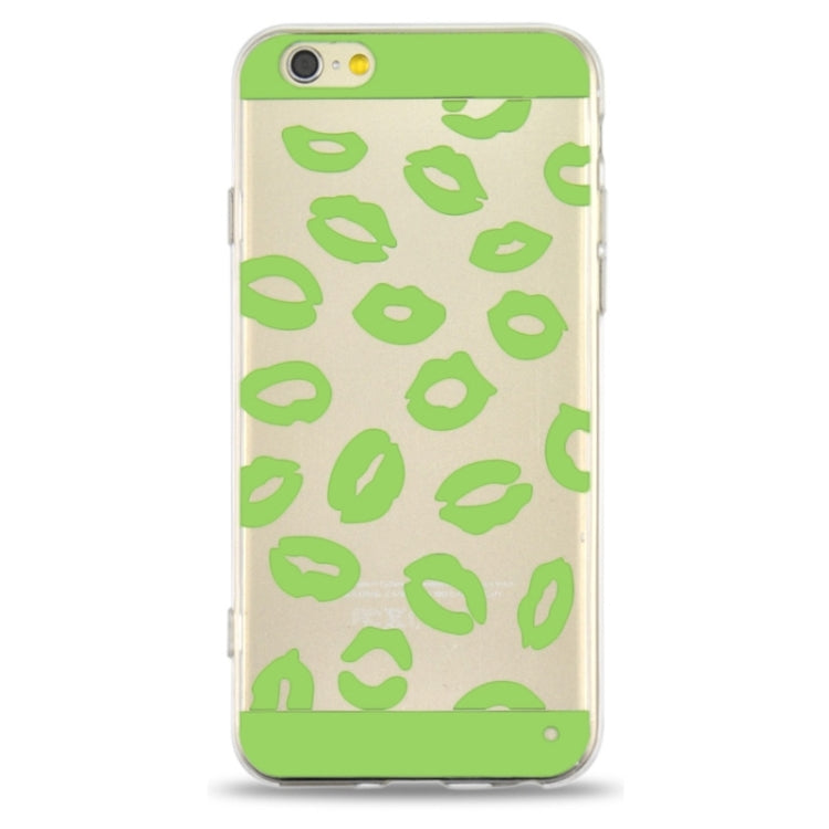 Ultrathin Sexy Lips Pattern TPU Protective Case for iPhone 6 & 6S