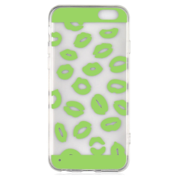 Ultrathin Sexy Lips Pattern TPU Protective Case for iPhone 6 & 6S
