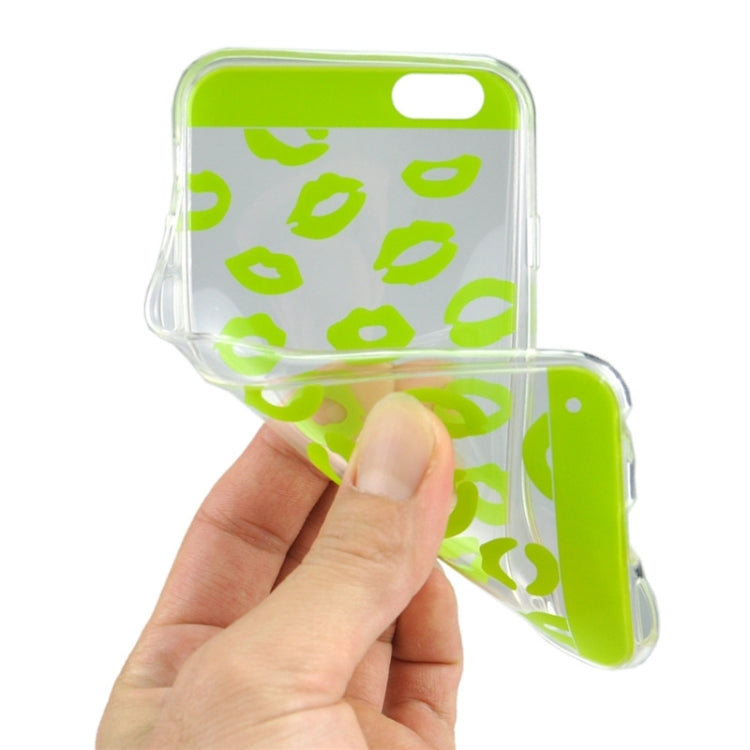 Ultrathin Sexy Lips Pattern TPU Protective Case for iPhone 6 & 6S