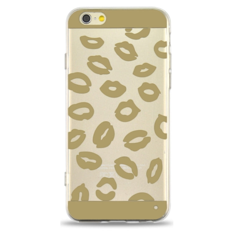 Ultrathin Sexy Lips Pattern TPU Protective Case for iPhone 6 & 6S