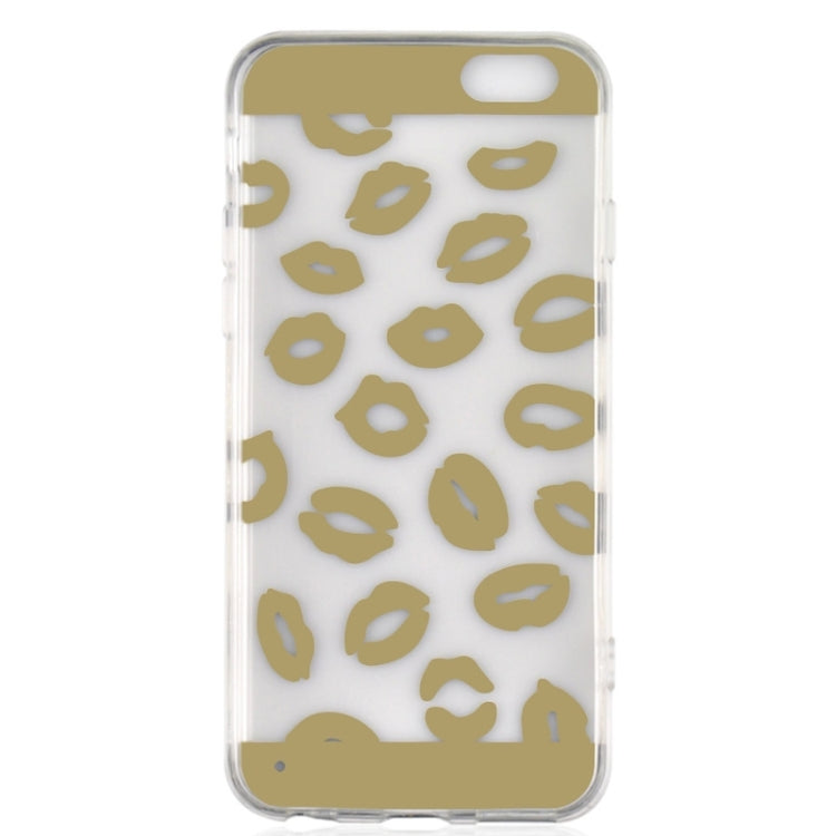 Ultrathin Sexy Lips Pattern TPU Protective Case for iPhone 6 & 6S