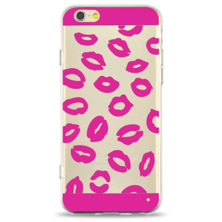 Ultrathin Sexy Lips Pattern TPU Protective Case for iPhone 6 & 6S