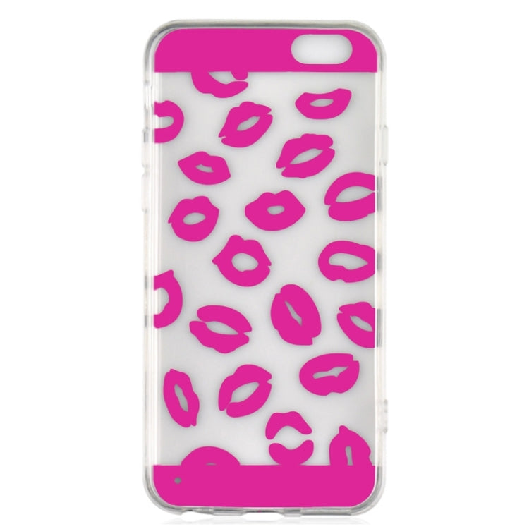 Ultrathin Sexy Lips Pattern TPU Protective Case for iPhone 6 & 6S