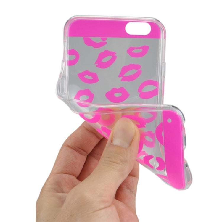 Ultrathin Sexy Lips Pattern TPU Protective Case for iPhone 6 & 6S