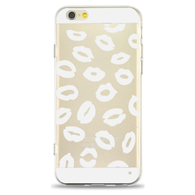 Ultrathin Sexy Lips Pattern TPU Protective Case for iPhone 6 & 6S