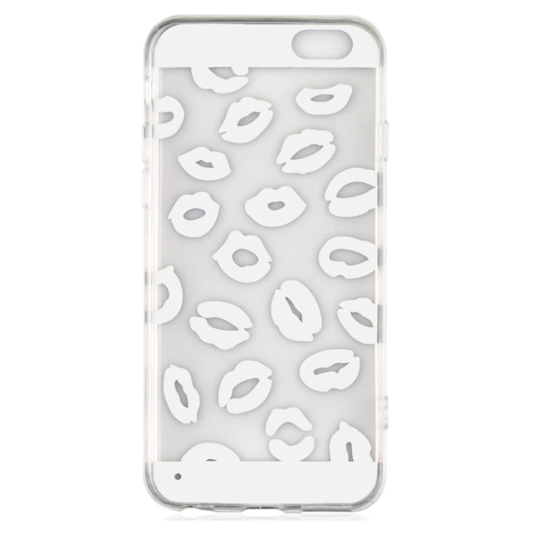 Ultrathin Sexy Lips Pattern TPU Protective Case for iPhone 6 & 6S