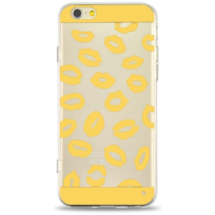 Ultrathin Sexy Lips Pattern TPU Protective Case for iPhone 6 & 6S