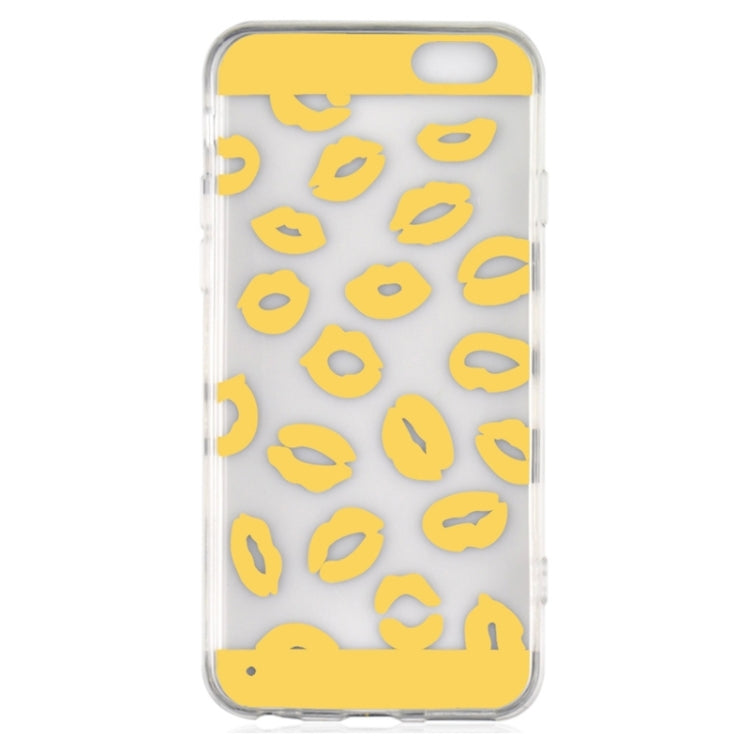 Ultrathin Sexy Lips Pattern TPU Protective Case for iPhone 6 & 6S