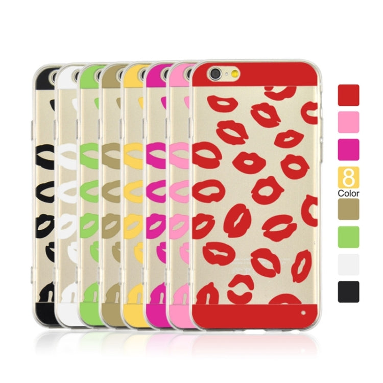 Ultrathin Sexy Lips Pattern TPU Protective Case for iPhone 6 & 6S