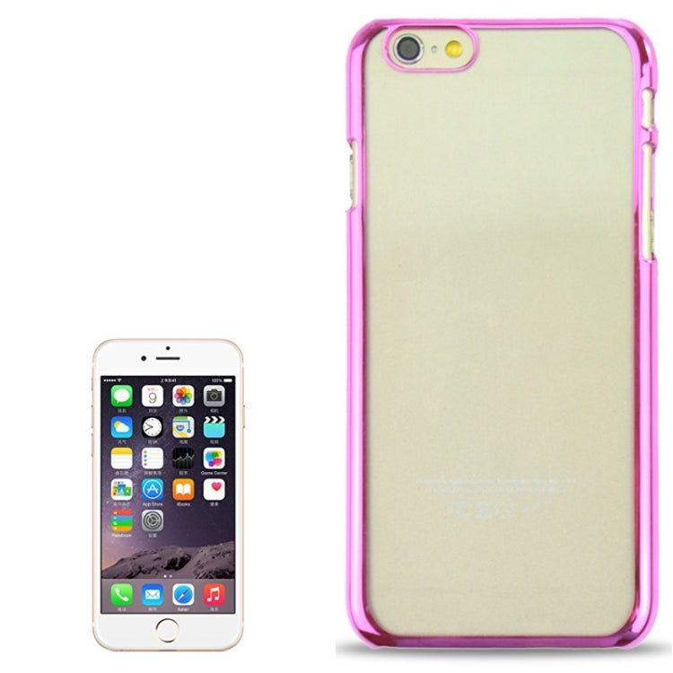 Ultrathin Smooth Surface Plating PC Protective Hard Case for iPhone 6 & 6S
