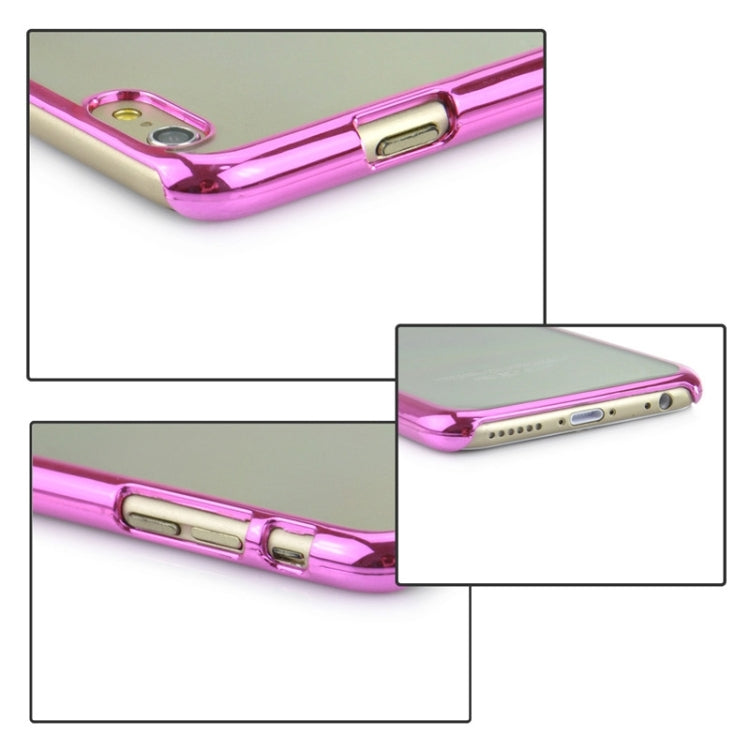Ultrathin Smooth Surface Plating PC Protective Hard Case for iPhone 6 & 6S