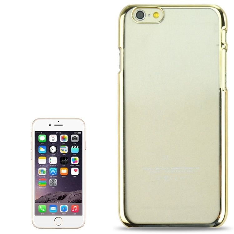 Ultrathin Smooth Surface Plating PC Protective Hard Case for iPhone 6 & 6S